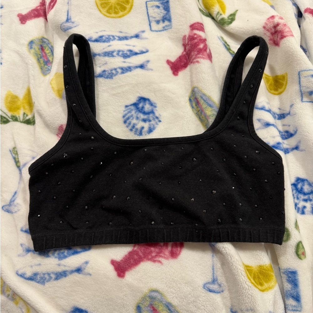 skims rhinestone top